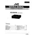 JVC KSRX618B/E/G/GE/GI Service Manual cover photo