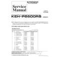 PIONEER KEH-P8600RS/X1B/EW Service Manual cover photo