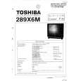 TOSHIBA 289X6M Service Manual cover photo