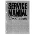 AKAI AA-8500 Service Manual cover photo