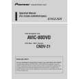 PIONEER AVIC-80DVD Owner's Manual cover photo