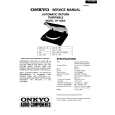 ONKYO CP1200A Service Manual cover photo