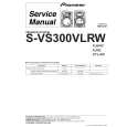 PIONEER S-VS300VLRW/XJI/E Service Manual cover photo