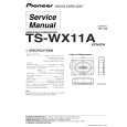 PIONEER TS-WX11A/XCN/EW Service Manual cover photo