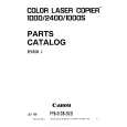 CANON CLC 1000S Parts Catalog cover photo