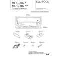 KENWOOD KDC7027 Service Manual cover photo