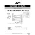JVC KDLHX551 Service Manual cover photo