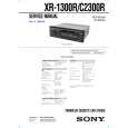 SONY XR1300R Service Manual cover photo