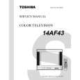 TOSHIBA 14AF43 Service Manual cover photo