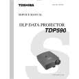 TOSHIBA TDP590 Service Manual cover photo