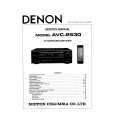 DENON AVC-2530 Service Manual cover photo