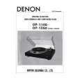 DENON DP-1100 Owner's Manual cover photo