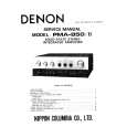 DENON PMA-850 Service Manual cover photo