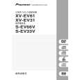 PIONEER XV-EV61/DAXJ Owner's Manual cover photo