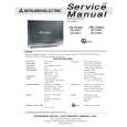 MITSUBISHI WD52528 Service Manual cover photo