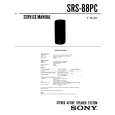 SONY SRS-88PC Service Manual cover photo