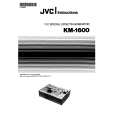 JVC KM-1600 Owner's Manual cover photo