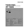 TOSHIBA RT-100S Service Manual cover photo