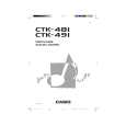 CASIO CTK-491 Owner's Manual cover photo