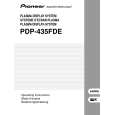 PIONEER PDP-435FDE Owner's Manual cover photo