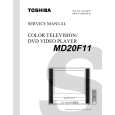 TOSHIBA MD20F11 Service Manual cover photo