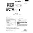 ONKYO DVM301 Service Manual cover photo