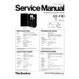 TECHNICS SB-F90 Service Manual cover photo