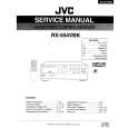 JVC RX554 Service Manual cover photo