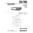 SONY CDX-T68C Service Manual cover photo
