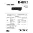 SONY TC-K909ES Service Manual cover photo
