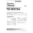 PIONEER TS-WX75A XL/ES Service Manual cover photo