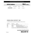 SONY KP-46WT500 Owner's Manual cover photo