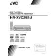 JVC HR-XVC29SU Owner's Manual cover photo