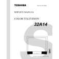 TOSHIBA 32A14 Service Manual cover photo