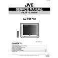JVC AV20F703 Service Manual cover photo