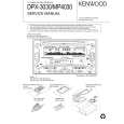 KENWOOD DPXMP4030 Service Manual cover photo