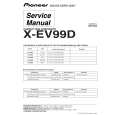 PIONEER X-EV99D/DDRXJ Service Manual cover photo