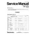 TECHNICS SA424/K Service Manual cover photo