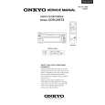 ONKYO CDR205TX Service Manual cover photo