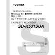 TOSHIBA SDK531SUA Service Manual cover photo