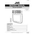 JVC AV27D502/R/S Service Manual cover photo