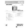 SONY KV1442AM Service Manual cover photo