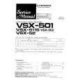 PIONEER VSX-502 Service Manual cover photo