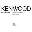 KENWOOD KDCPS909 Owner's Manual cover photo