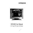 HITACHI DT3131E Owner's Manual cover photo