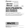 PIONEER AVH-P6400CD/EW Service Manual cover photo