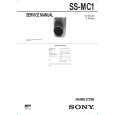 SONY SSMC1 Service Manual cover photo