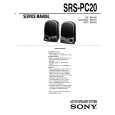 SONY SRS-PC20 Service Manual cover photo