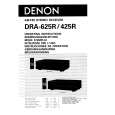 DENON DRA425R Owner's Manual cover photo