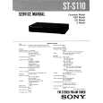 SONY STS110 Service Manual cover photo